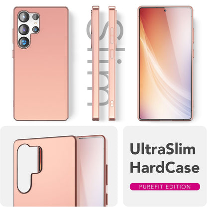 NALIA Ultra Slim Hardcase für Samsung Galaxy S25 Ultra – Anti-Fingerabdruck & 0.5mm Dünn – PUREFIT (Matt & Leicht) – Marke aus Berlin