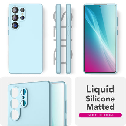 NALIA Silikonhülle für Samsung Galaxy S25 Ultra – Kameraschutz & Innenfutter – PHOENIX (Soft-Touch Case) – Marke aus Berlin