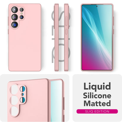 NALIA Silikonhülle für Samsung Galaxy S25 Ultra – Kameraschutz & Innenfutter – PHOENIX (Soft-Touch Case) – Marke aus Berlin
