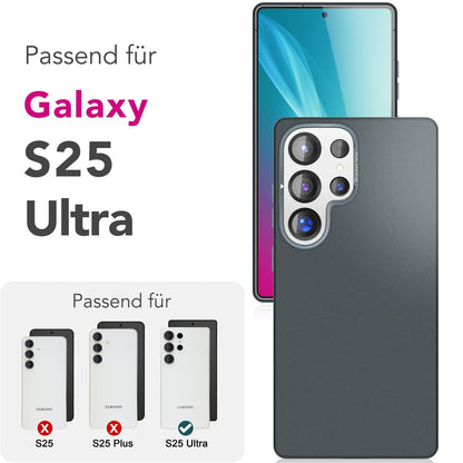 NALIA Magnet Hardcase für Samsung Galaxy S25 Ultra – Faltbarer Kamera-Stand – OVERLAND (Schutzhülle Matt & MagSafe Kompatibel) – Marke aus Berlin
