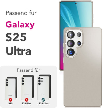 NALIA Magnet Hardcase für Samsung Galaxy S25 Ultra – Faltbarer Kamera-Stand – OVERLAND (Schutzhülle Matt & MagSafe Kompatibel) – Marke aus Berlin