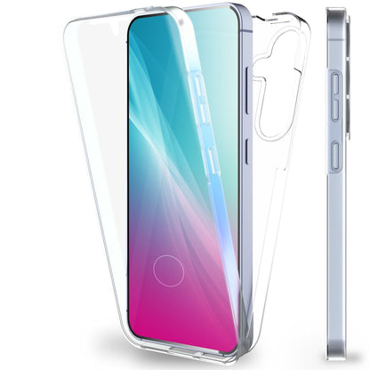 NALIA 360° Hülle für Samsung Galaxy S25 Plus – Vorne & Hinten Schutz – 360GUARD (Full-Body Case) – Marke aus Berlin