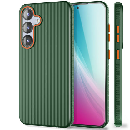 NALIA Matte Hardcase Hülle für Samsung Galaxy S25 – Anti-Fingerabdruck & Grip – NOVA (Strukturiertes Design) – Marke aus Berlin