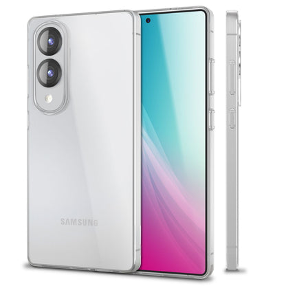 NALIA Transparente Silikonhülle für Samsung Galaxy S25 Edge – Anti-Gelb & Rutschfest – GLAZE (Handyhülle Kristallklar, Schlank & Stoßfest) – Marke aus Berlin
