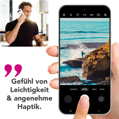 NALIA Ultra Slim Hardcase für Google Pixel 9 Pro XL – Matt & 0.3mm Dünn – PHANTOM (Dünnes Cover & Kamera-Vollschutz) – Marke aus Berlin