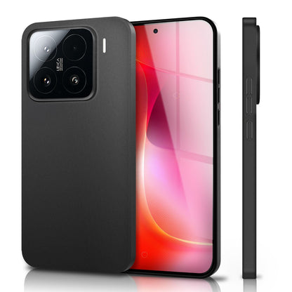 NALIA Ultra Slim Hardcase für Xiaomi 15 – Matt & 0.3mm Dünn – PHANTOM (Dünnes Cover & Kamera-Vollschutz) – Marke aus Berlin