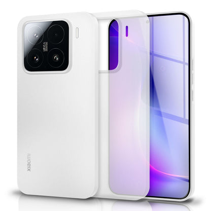 NALIA Ultra Slim Hardcase für Xiaomi 15 – Matt & 0.3mm Dünn – PHANTOM (Dünnes Cover & Kamera-Vollschutz) – Marke aus Berlin