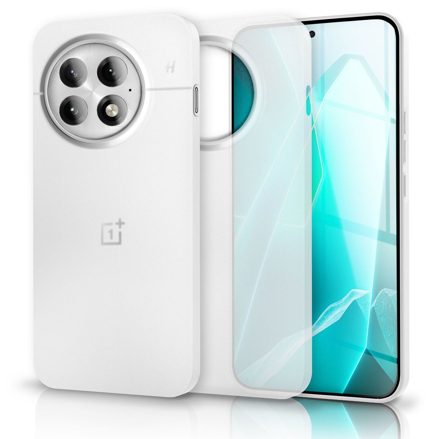 NALIA Ultra Slim Hardcase für OnePlus 13 – Matt & 0.3mm Dünn – PHANTOM (Dünnes Cover & Kamera-Vollschutz) – Marke aus Berlin