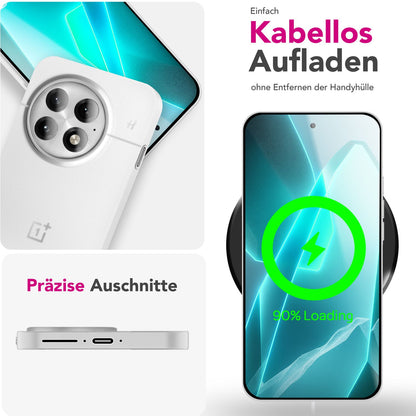 NALIA Ultra Slim Hardcase für OnePlus 13 – Matt & 0.3mm Dünn – PHANTOM (Dünnes Cover & Kamera-Vollschutz) – Marke aus Berlin