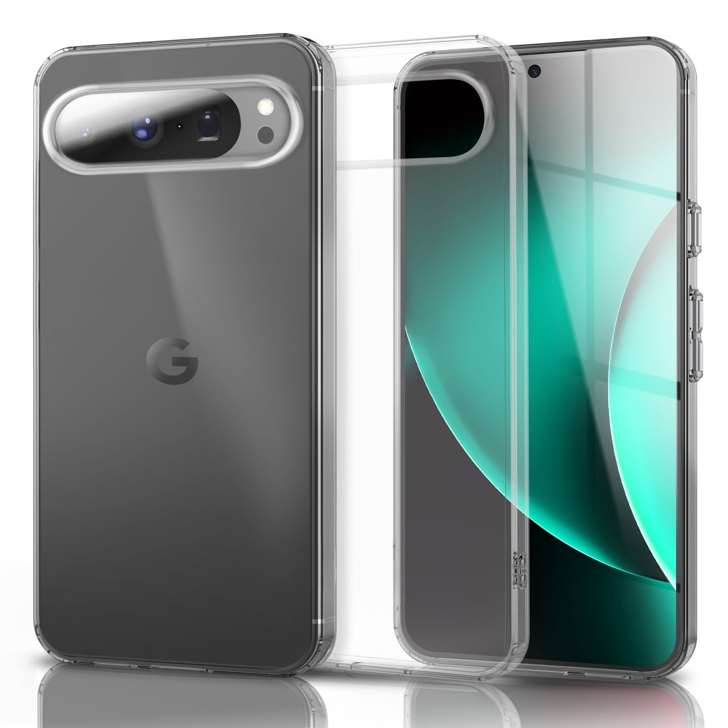 NALIA Transparente Silikonhülle für Google Pixel 10 Pro XL – Anti-Gelb & Rutschfest – GLAZE (Handyhülle Kristallklar, Schlank & Stoßfest) – Marke aus Berlin