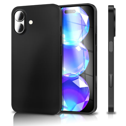 NALIA Ultra Slim Hardcase für iPhone 17 – Matt & 0.3mm Dünn – PHANTOM (Dünnes Cover & Kamera-Vollschutz) – Marke aus Berlin