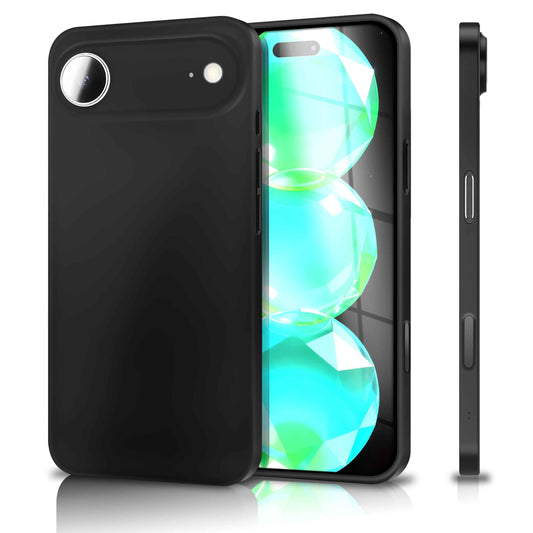 NALIA Ultra Slim Hardcase für iPhone 17 Air – Matt & 0.3mm Dünn – PHANTOM (Dünnes Cover & Kamera-Vollschutz) – Marke aus Berlin