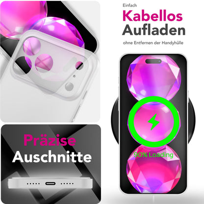 NALIA Ultra Slim Hardcase für iPhone 17 Pro Max – Matt & 0.3mm Dünn – PHANTOM (Dünnes Cover & Kamera-Vollschutz) – Marke aus Berlin