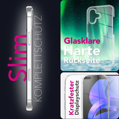 NALIA 360° Hülle für iPhone 17 – Vorne & Hinten Schutz – 360GUARD (Full-Body Case) – Marke aus Berlin