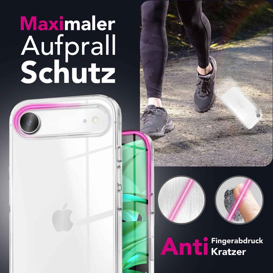 NALIA 360° Hülle für iPhone 17 Air – Vorne & Hinten Schutz – 360GUARD (Full-Body Case) – Marke aus Berlin