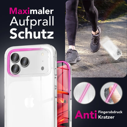 NALIA 360° Hülle für iPhone 17 Pro – Vorne & Hinten Schutz – 360GUARD (Full-Body Case) – Marke aus Berlin