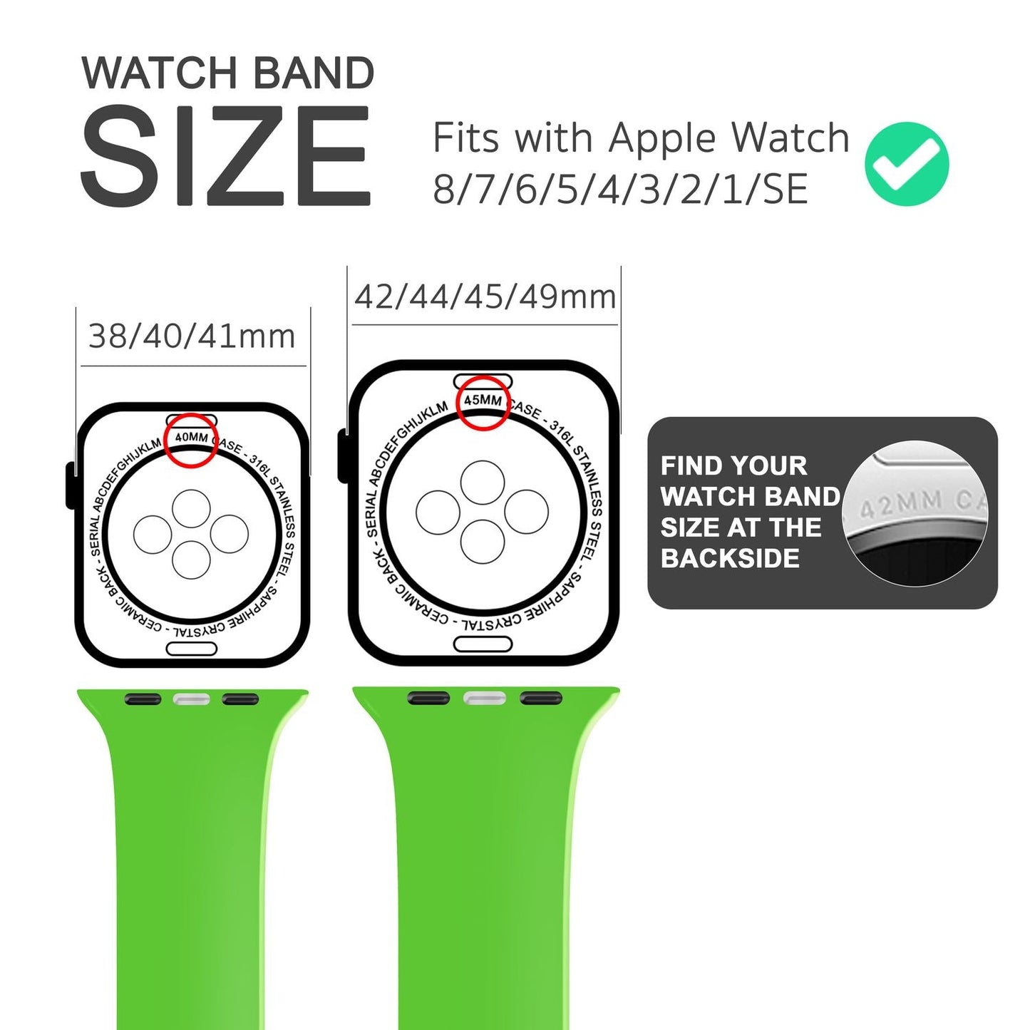 NALIA Silikon Smart-Watch Ersatzarmband kompatibel mit Apple Watch Armband SE & Series 8/7/6/5/4/3/2/1, 38mm 40mm 41mm, iWatch Fitnessuhr Sportarmband Damen & Herren