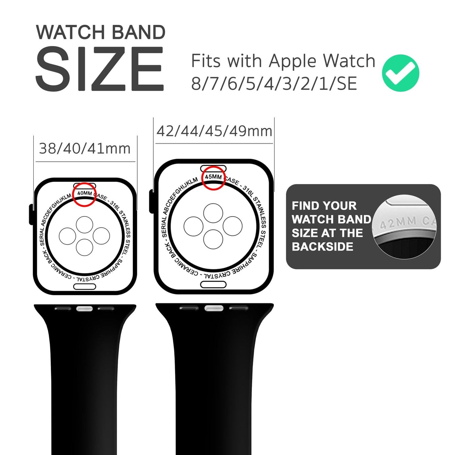 NALIA Gestreiftes Silikon Smart-Watch Ersatzarmband kompatibel mit Apple Watch Armband Ultra/SE & Series 8/7/6/5/4/3/2/1, 42 44 45 49mm, iWatch Fitnessarmband Damen & Herren