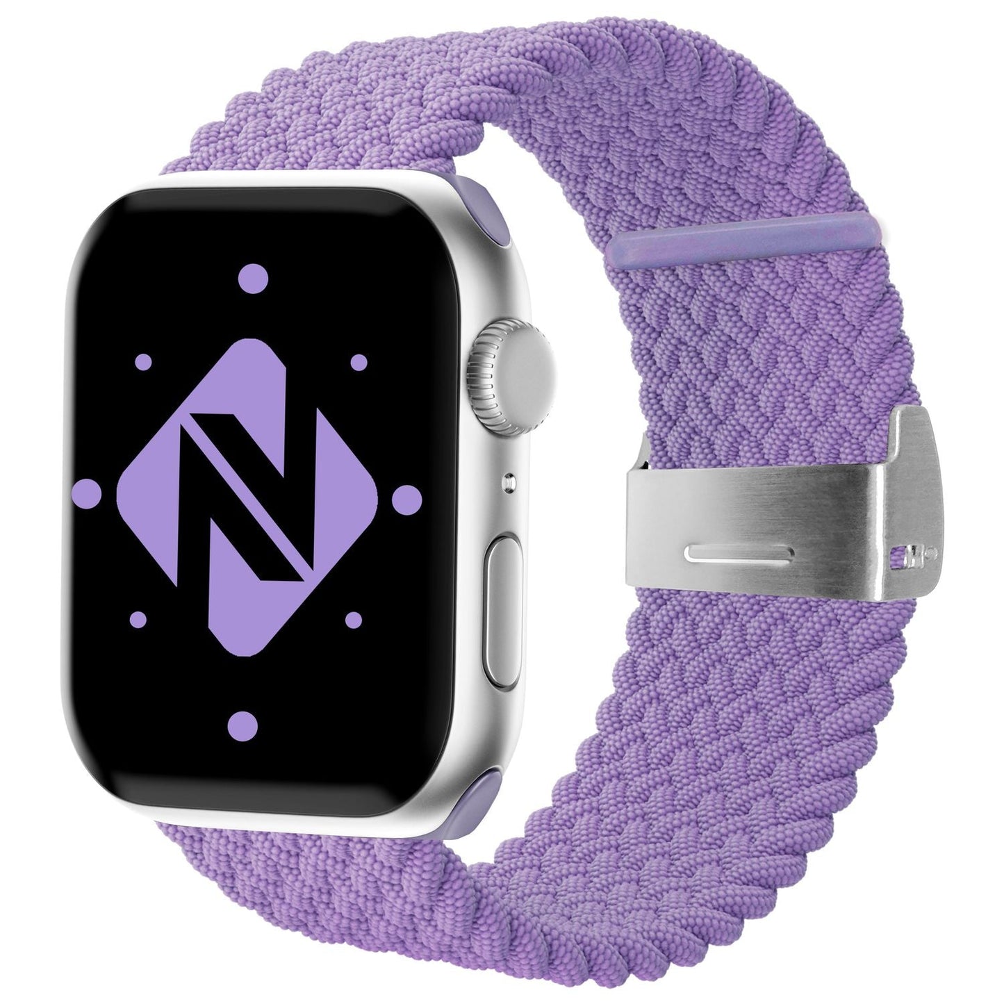 NALIA Geflochtenes Smart Watch Armband kompatibel mit Apple Watch Armband SE & Series 8/7/6/5/4/3/2/1, 38mm 40mm 41mm, iWatch Uhr-Band Damen & Herren, Nylon