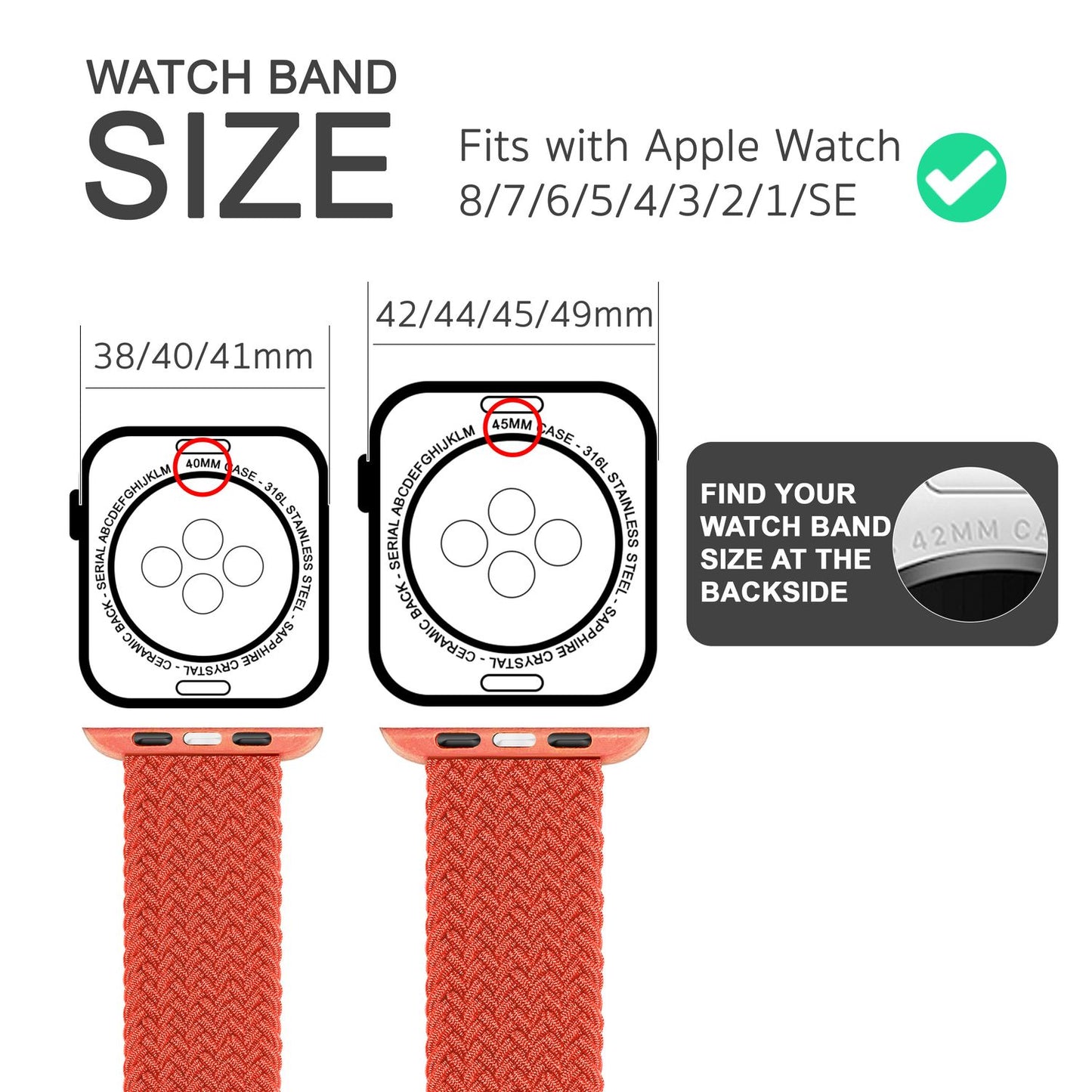 NALIA Geflochtenes Smart Watch Armband kompatibel mit Apple Watch Armband Ultra/SE & Series 8/7/6/5/4/3/2/1, 42mm 44mm 45mm 49mm, iWatch Uhr-Band Damen & Herren, Nylon