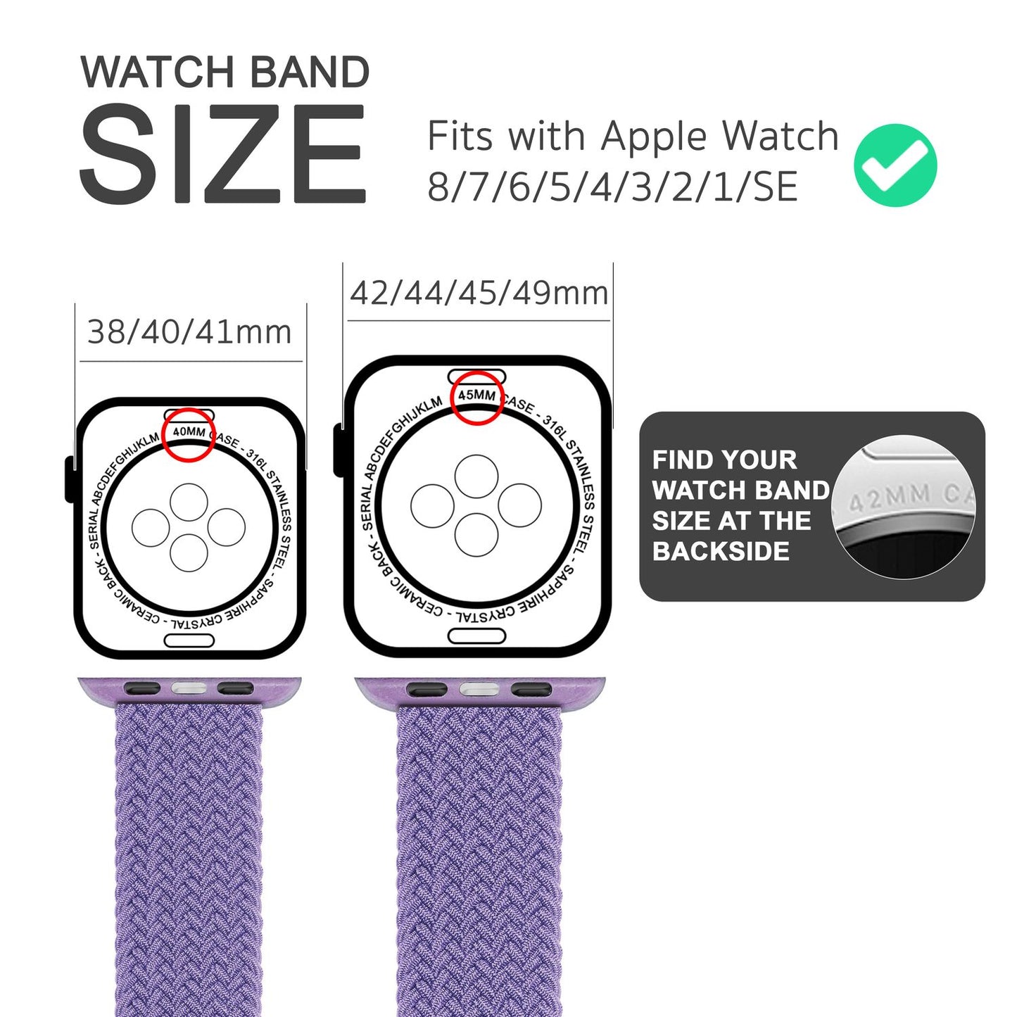 NALIA Geflochtenes Smart Watch Armband kompatibel mit Apple Watch Armband Ultra/SE & Series 8/7/6/5/4/3/2/1, 42mm 44mm 45mm 49mm, iWatch Uhr-Band Damen & Herren, Nylon