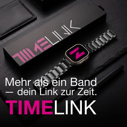 NALIA Argon Titan Armband kompatibel mit Apple iWatch Ultra/SE Series 10 9 8 7 6 5 4 3 2 1 42/44/45/46/49mm, Metall Ersatzarmband mit Doppelfaltschließe, Metallarmband Rostfrei