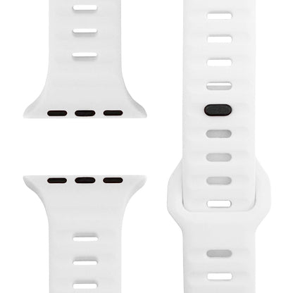 NALIA Motion Silikon Armband kompatibel mit Apple Watch Armband iWatch Series SE/10/9/8/7/6/5/4/3/2/1, 38/40/41/42mm, Ersatzarmband Soft Sportarmband mit Steck-Pin Verschluss