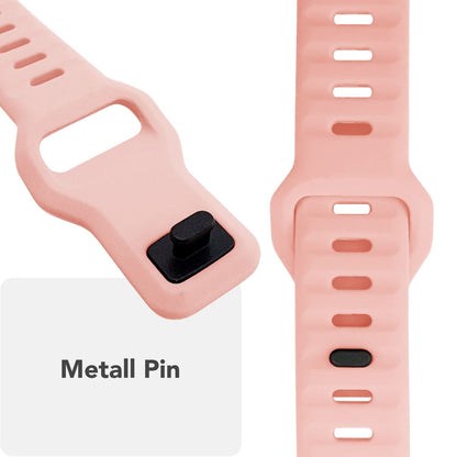 NALIA Motion Silikon Armband kompatibel mit Apple Watch Armband iWatch Series SE/10/9/8/7/6/5/4/3/2/1, 38/40/41/42mm, Ersatzarmband Soft Sportarmband mit Steck-Pin Verschluss