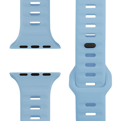 NALIA Motion Silikon Armband kompatibel mit Apple Watch Armband iWatch Series Ultra/SE 10 9 8 7 6 5 4 3 2 1, 42/44/45/46/49mm, Ersatzarmband Sportarmband Steck-Pin Verschluss