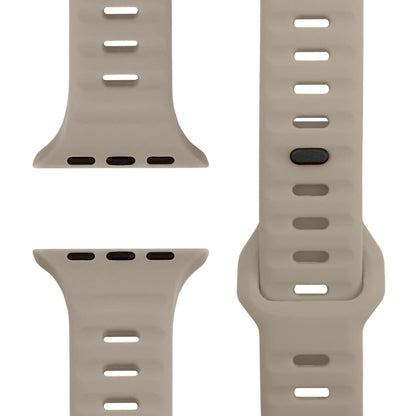 NALIA Motion Silikon Armband kompatibel mit Apple Watch Armband iWatch Series Ultra/SE 10 9 8 7 6 5 4 3 2 1, 42/44/45/46/49mm, Ersatzarmband Sportarmband Steck-Pin Verschluss