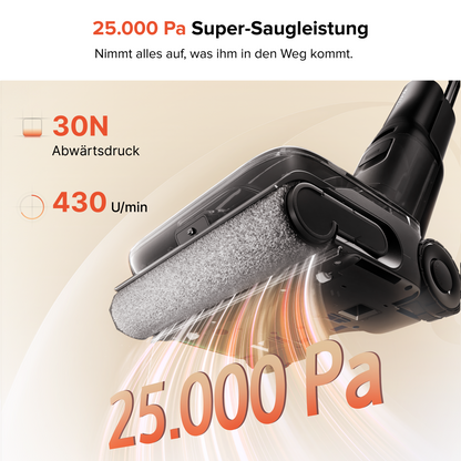Roborock F25 ACE Pro Nass-Trocken-Staubsauger mit JetFoaming™-Reinigung