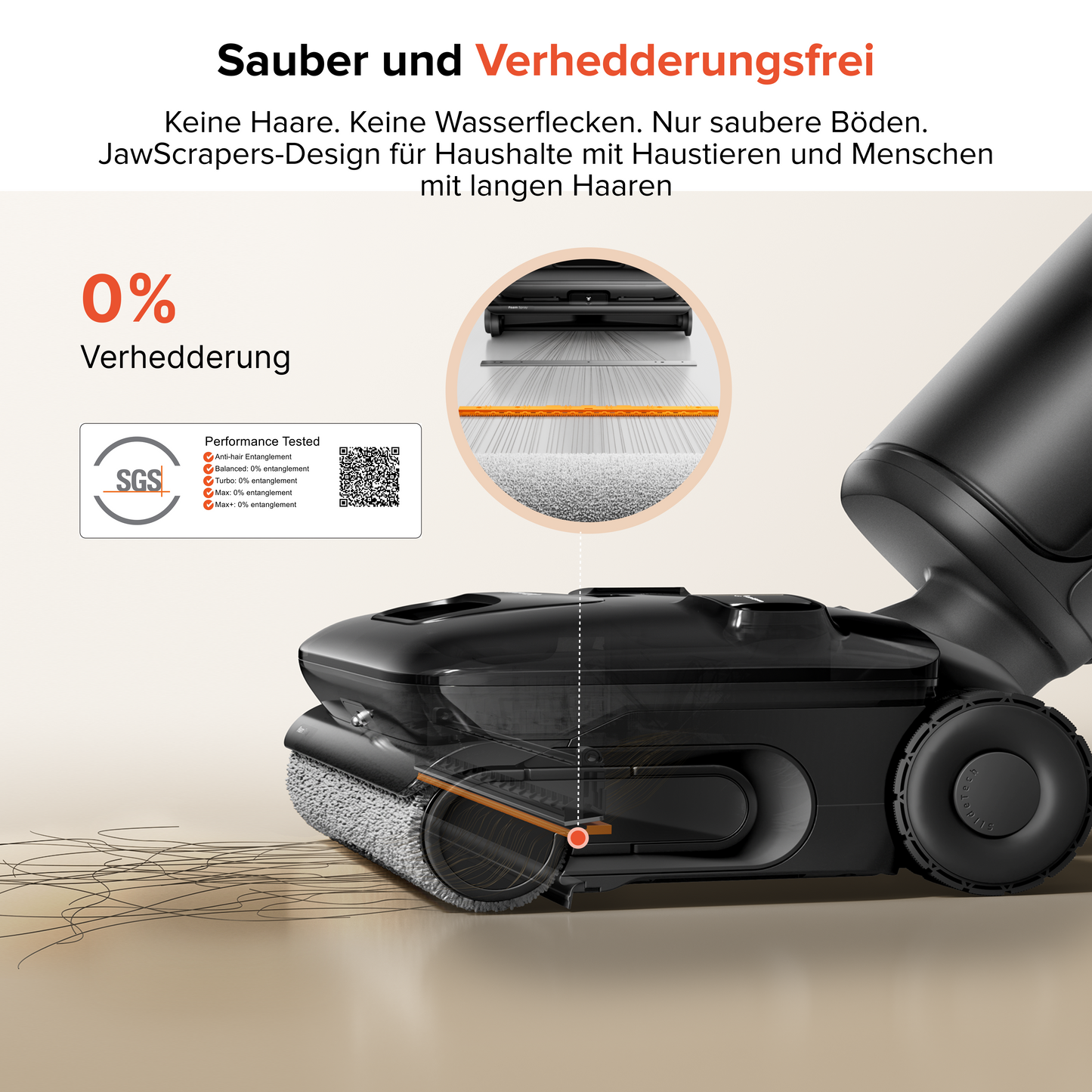 Roborock F25 ACE Pro Nass-Trocken-Staubsauger mit JetFoaming™-Reinigung