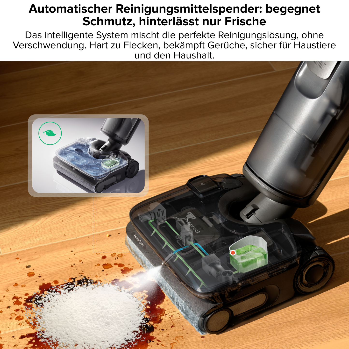 Roborock F25 ACE Pro Nass-Trocken-Staubsauger mit JetFoaming™-Reinigung