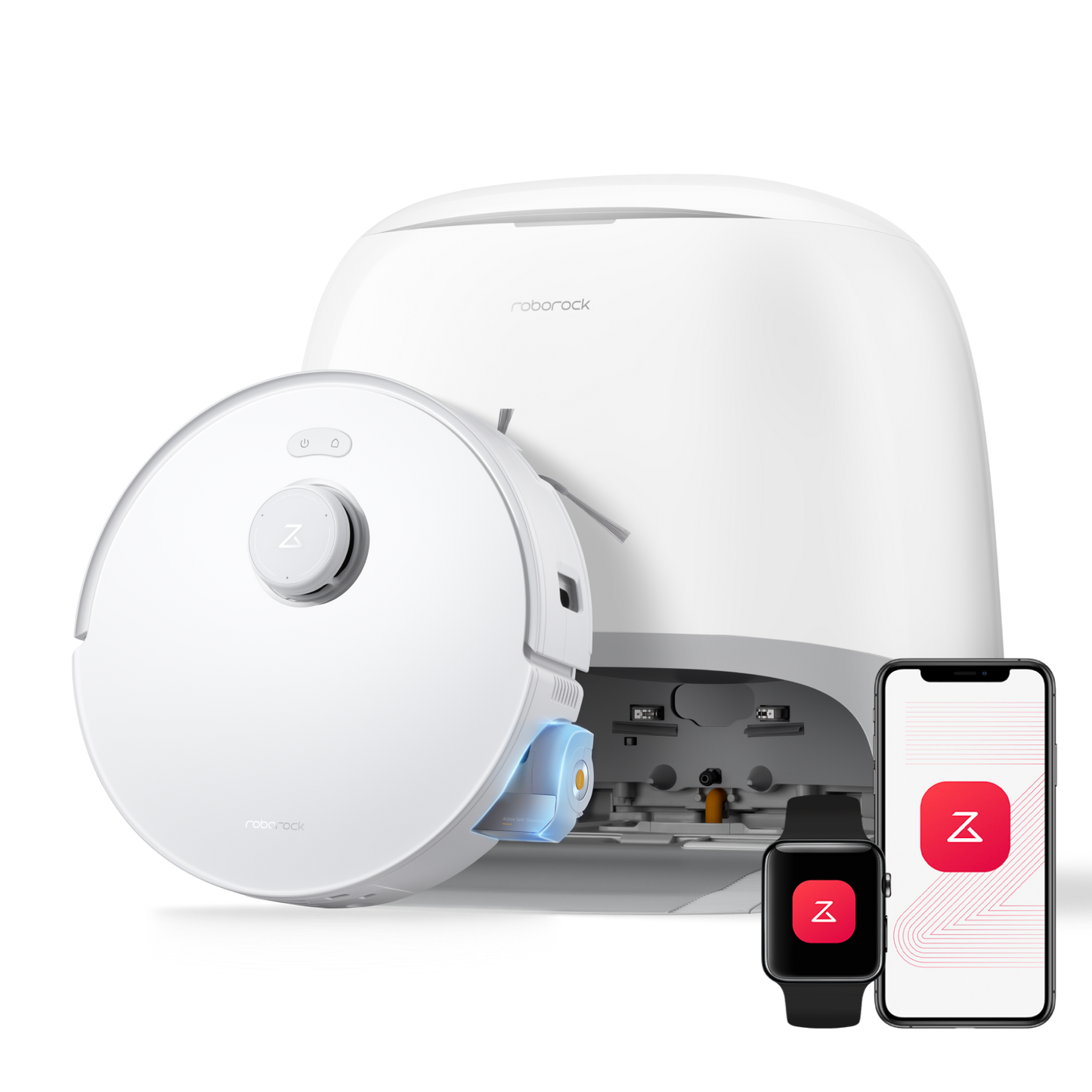 Roborock Qrevo Curv 2 Flow Saug- und Wischroboter mit Multifunktions-Dockingstation