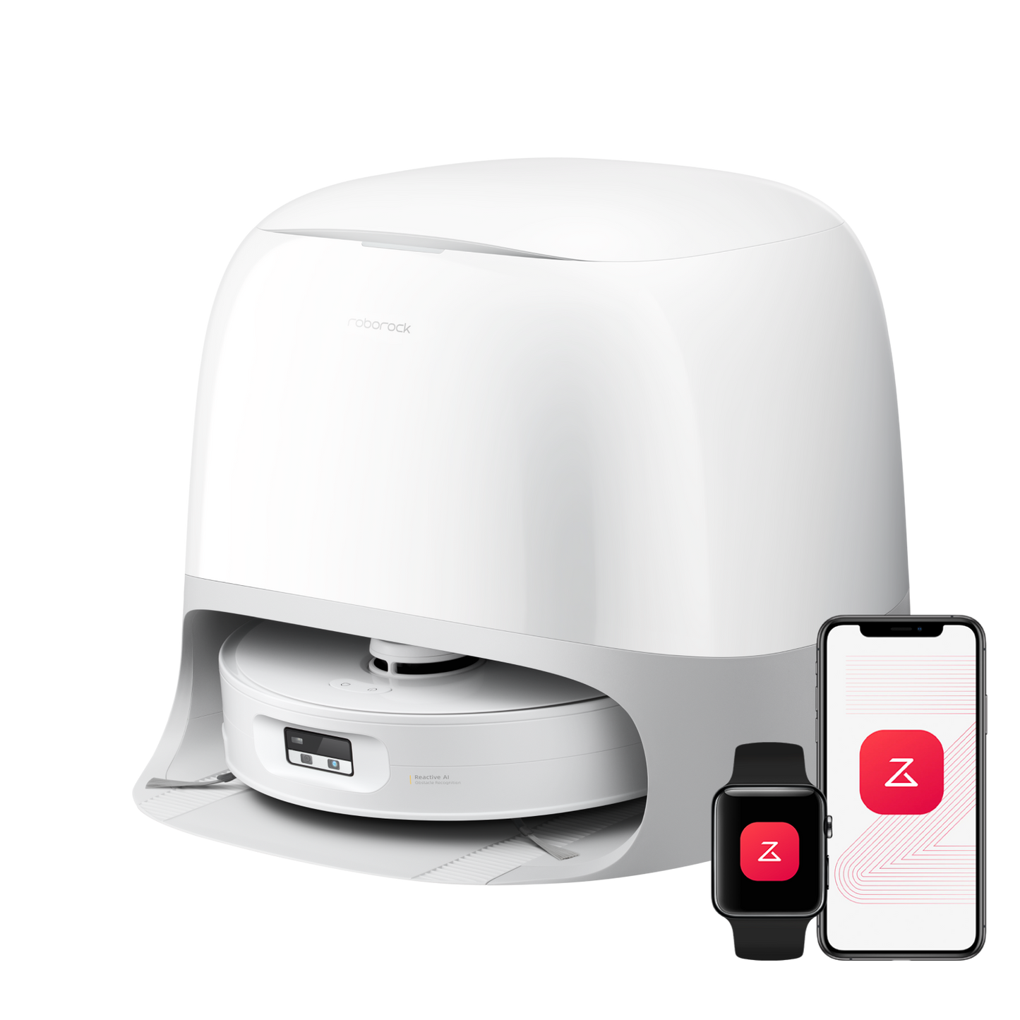 Roborock Qrevo Curv 2 Flow Saug- und Wischroboter mit Multifunktions-Dockingstation