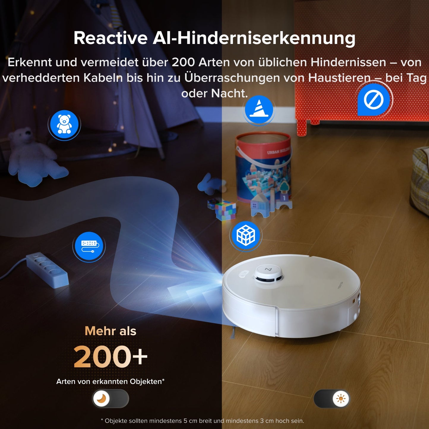 Roborock Qrevo Curv 2 Flow Saug- und Wischroboter mit Multifunktions-Dockingstation