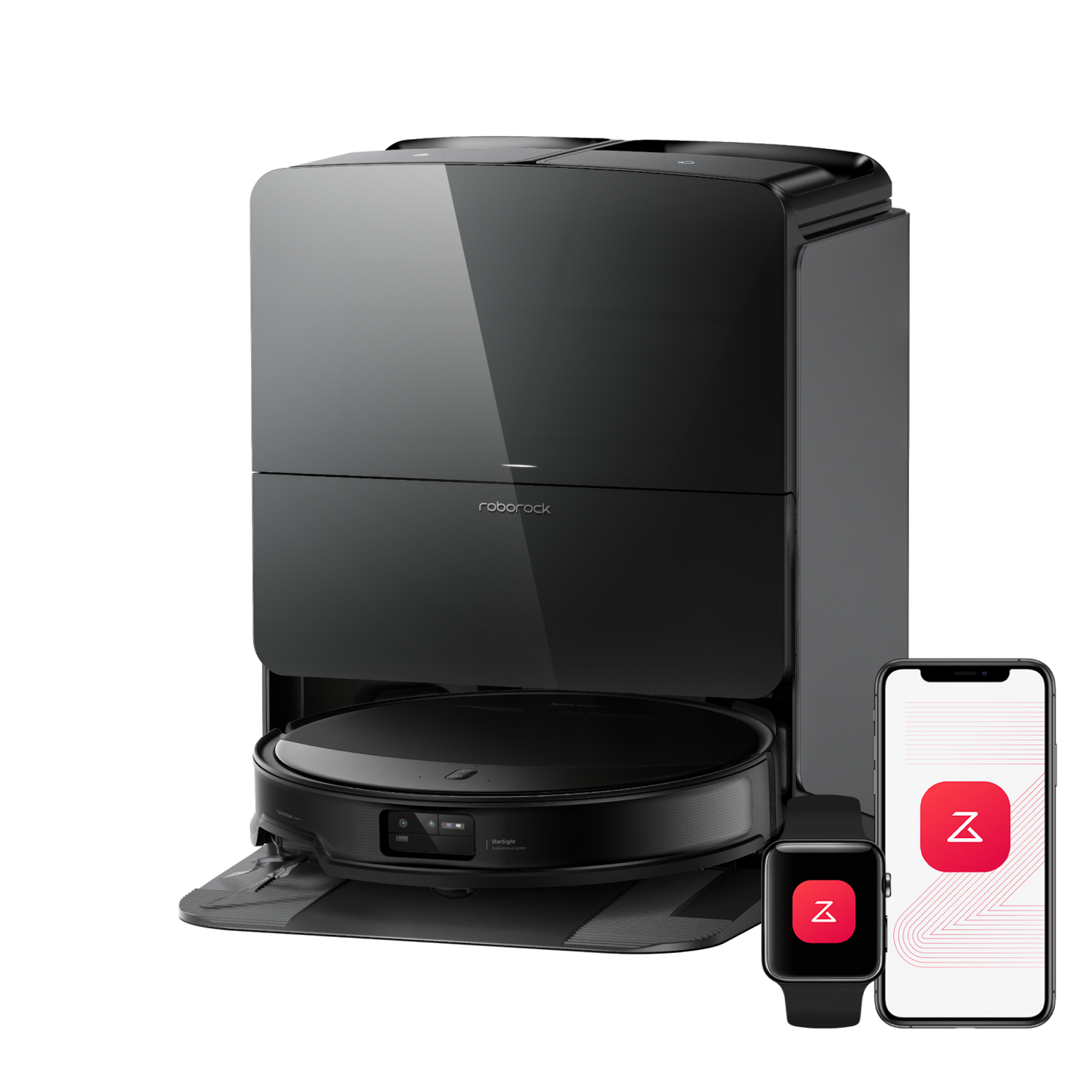 Roborock Saros 10R Saugroboter mit Wischfunktion & abnehmbarem Wischmopp