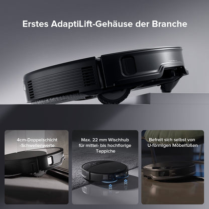 Roborock Saros 10R Saugroboter mit Wischfunktion & abnehmbarem Wischmopp