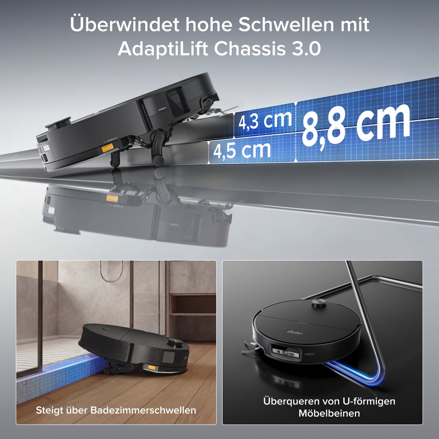 Roborock Saros 20 Sonic Saugroboter mit brandneuem RockDock
