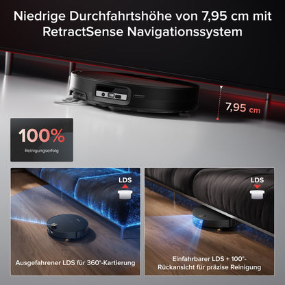 Roborock Saros 20 Sonic Saugroboter mit brandneuem RockDock