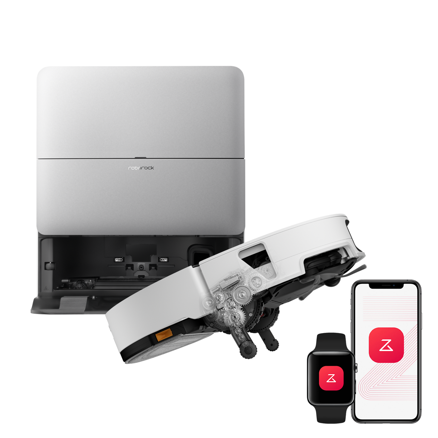 Roborock Saros 20 Sonic Saugroboter mit brandneuem RockDock