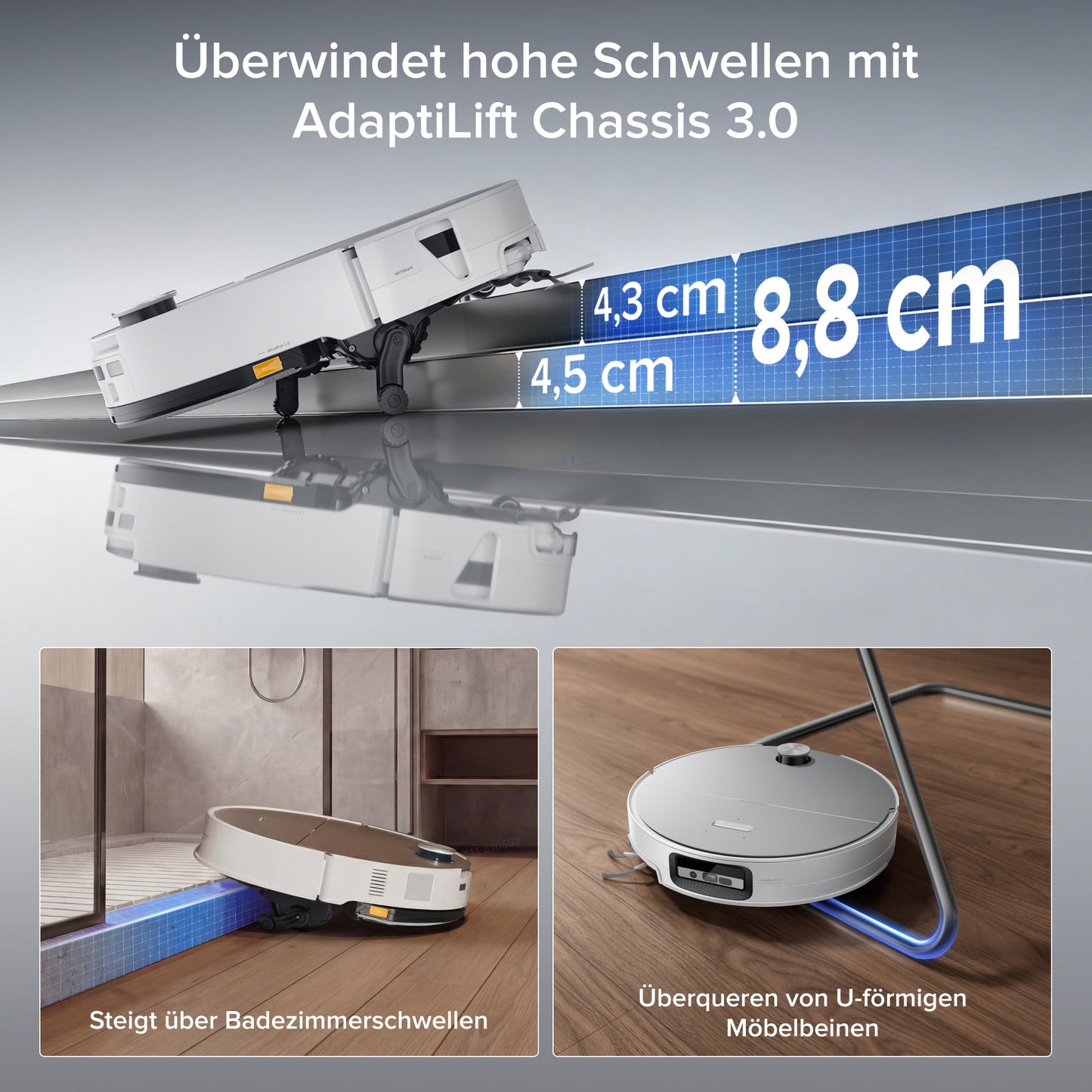Roborock Saros 20 Sonic Saugroboter mit brandneuem RockDock
