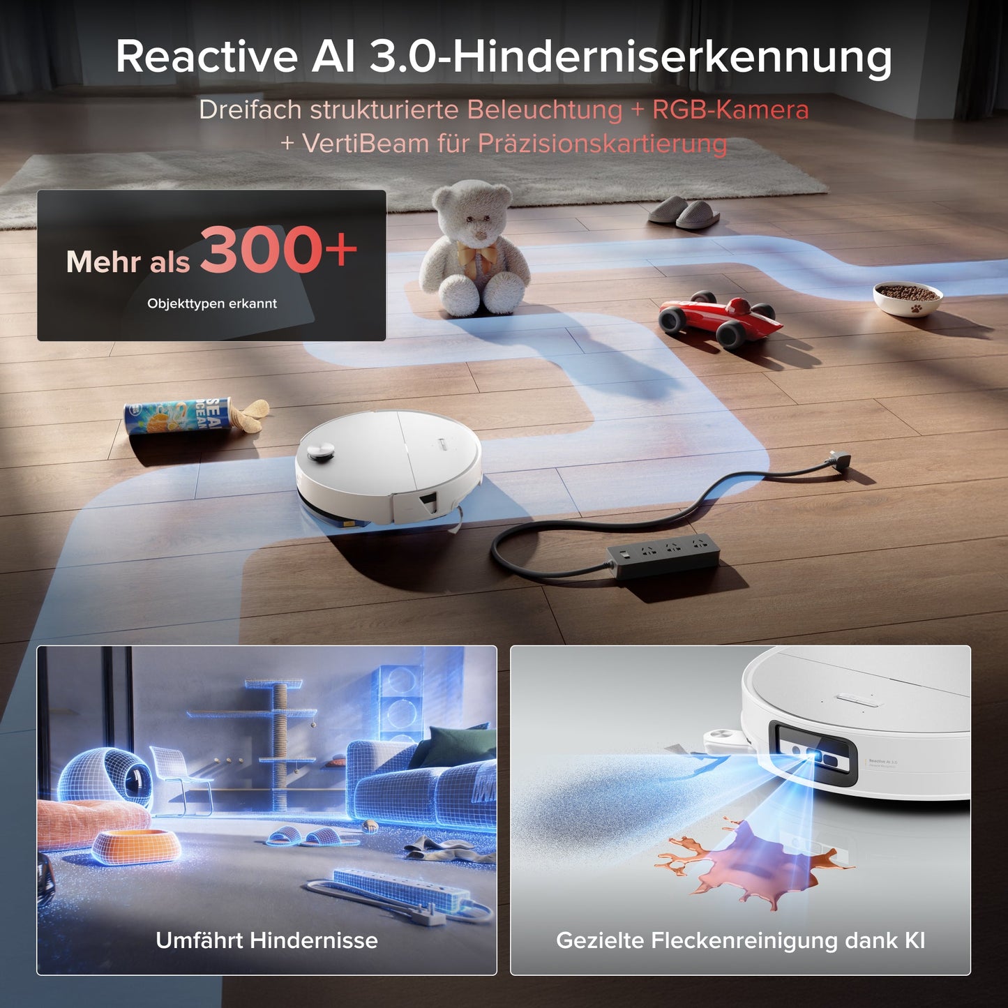 Roborock Saros 20 Sonic Saugroboter mit brandneuem RockDock