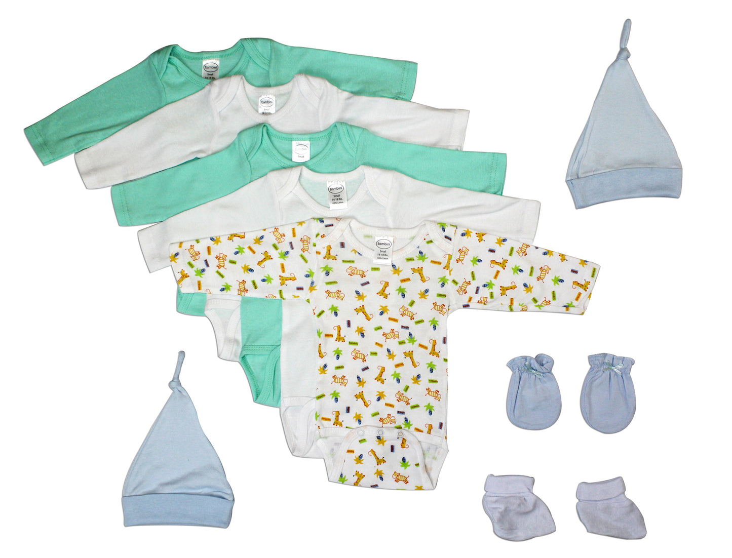 Erstausstattung Neugeborene Baby Jungs 9-teilig - Meloni2