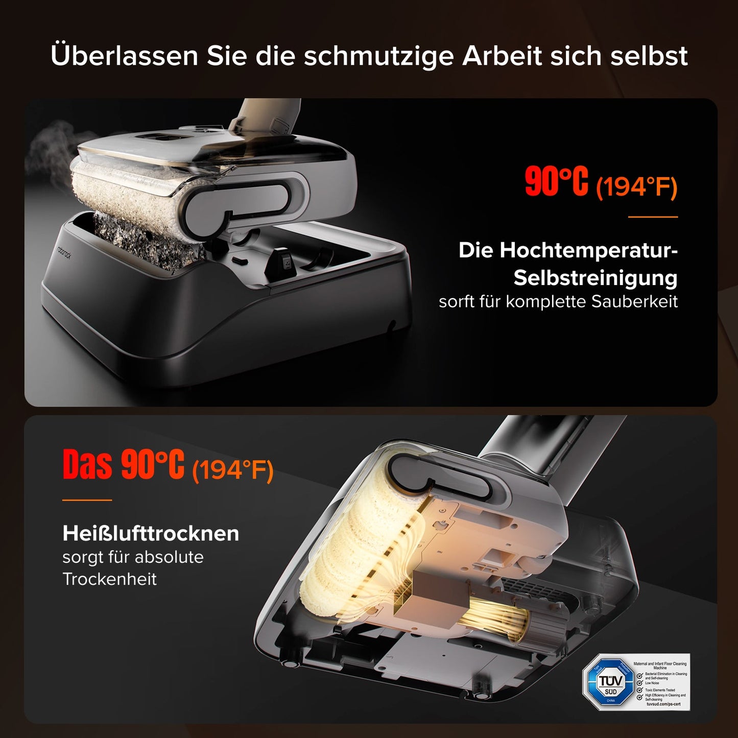 Roborock F25 RT Nass - und Trockenstaubsauger