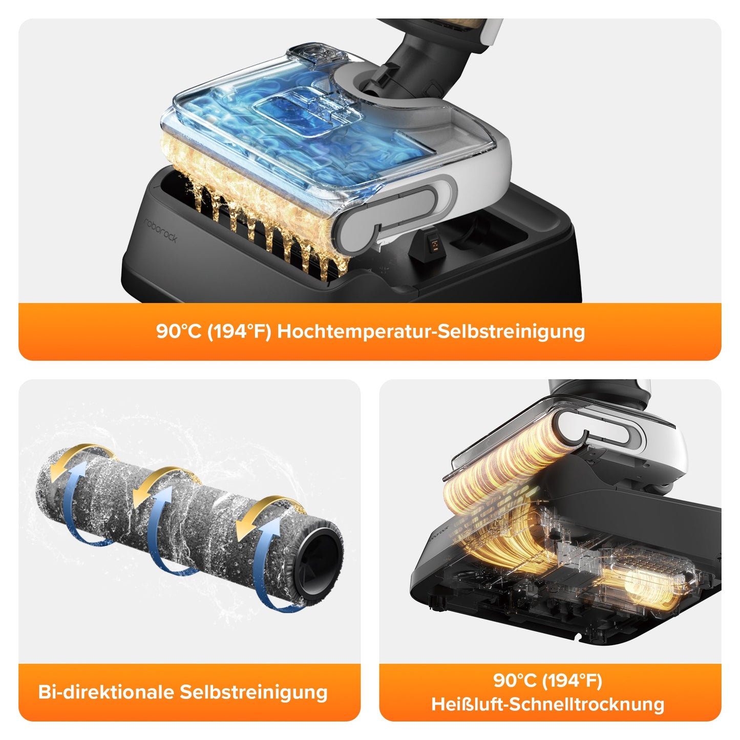 Roborock F25 LT Nass- und Trockenstaubsauger