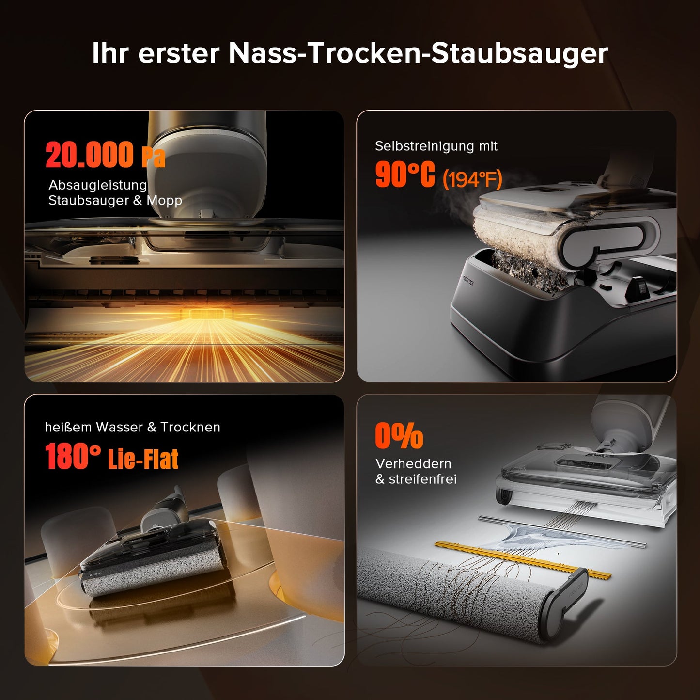 Roborock F25 RT Nass - und Trockenstaubsauger