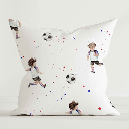 "Fussball" Premium Kinder Dekokissen