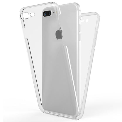 NALIA 360° Hülle für iPhone 7 Plus / 8 Plus – Vorne & Hinten Schutz – 360GUARD (Full-Body Case) – Marke aus Berlin