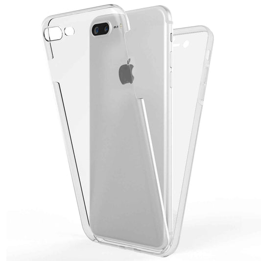 NALIA 360° Hülle für iPhone 7 Plus / 8 Plus – Vorne & Hinten Schutz – 360GUARD (Full-Body Case) – Marke aus Berlin